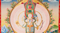 Авалокитешвара Будда сострадания | Буддистская танка (thankas)