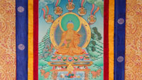 Будда Шакьямуни тибетская танка (thankas)