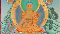 Будда Шакьямуни буддистская танка (thankas)