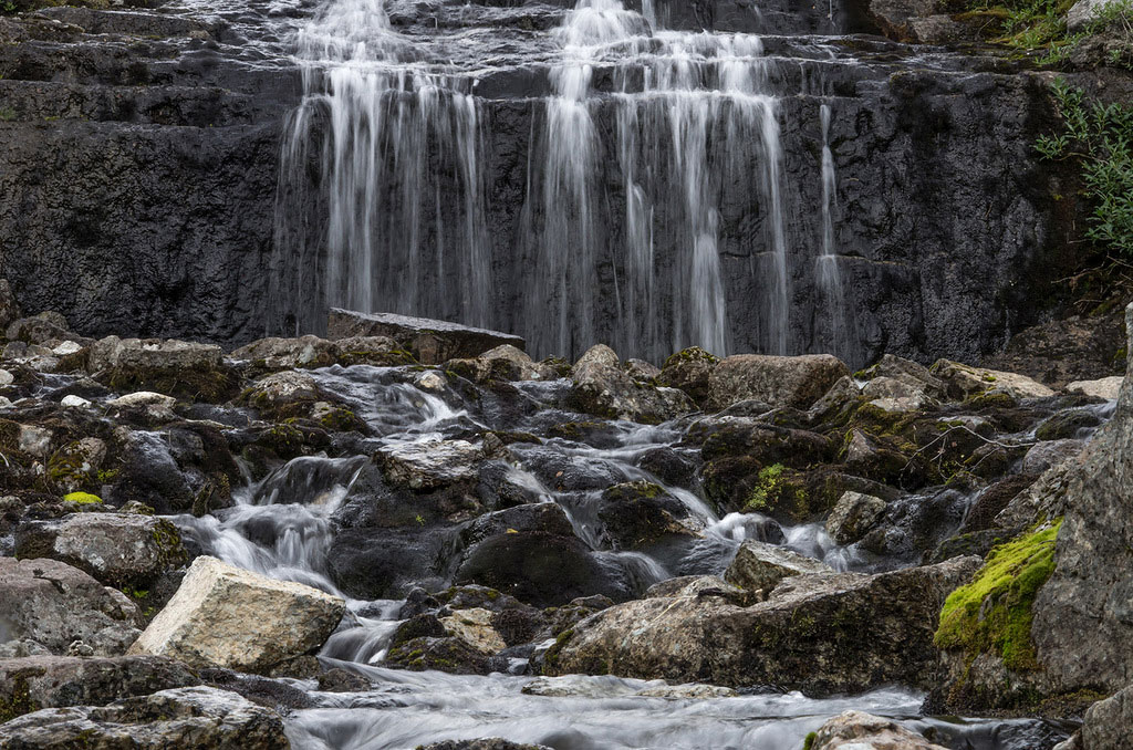 Водопад в Аку-Аку | Хибины