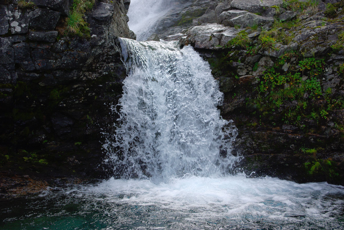 Рисьйок водопад | Хибины. Кольский полуостров