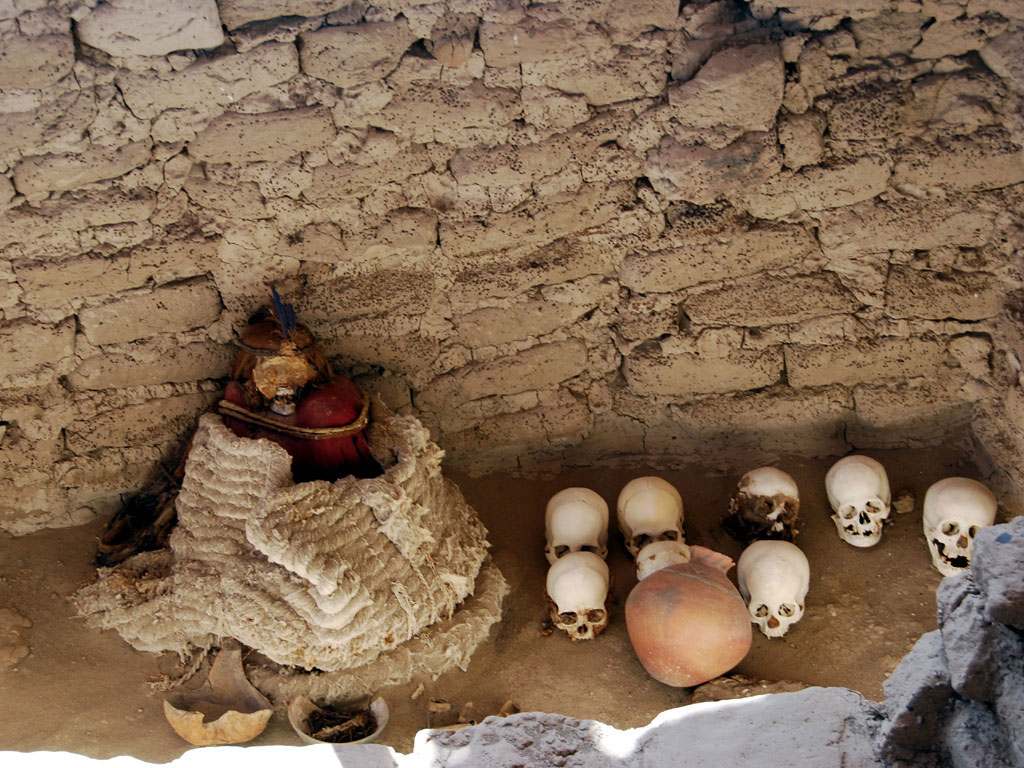 Культура Наска (Nazca) | Захоронения в Наске
