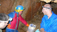 Спелеологи в пещере Узунджа