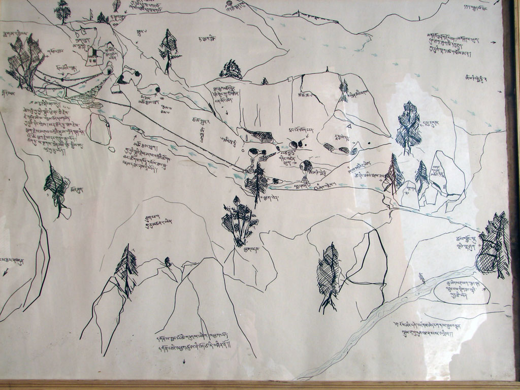 План местности, Аргиен Дзонг (Argien Dzong)