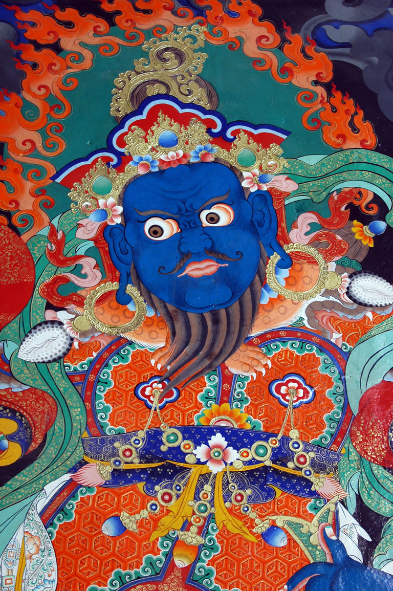 Буддистские фрески. Ламаюру Гомпа