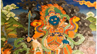 Буддистские фрески. Ламаюру Гомпа (Lamayuru Gompa). Ладакх