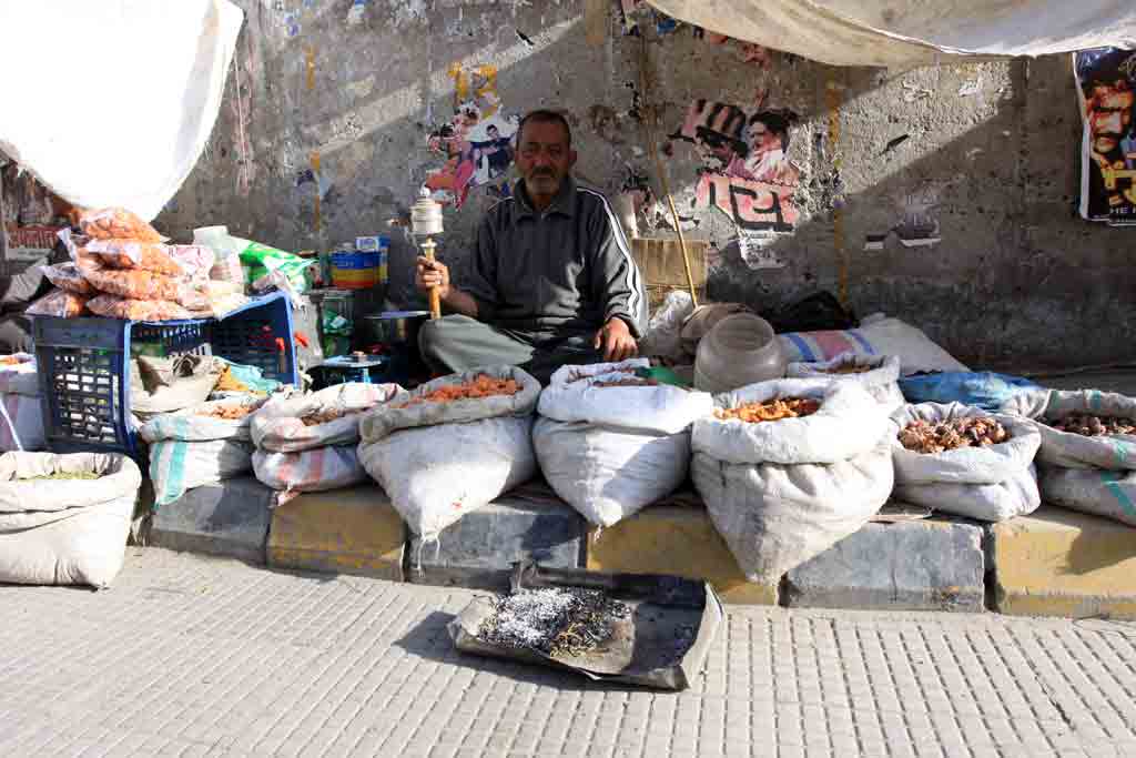 Уличный торговец в Лехе