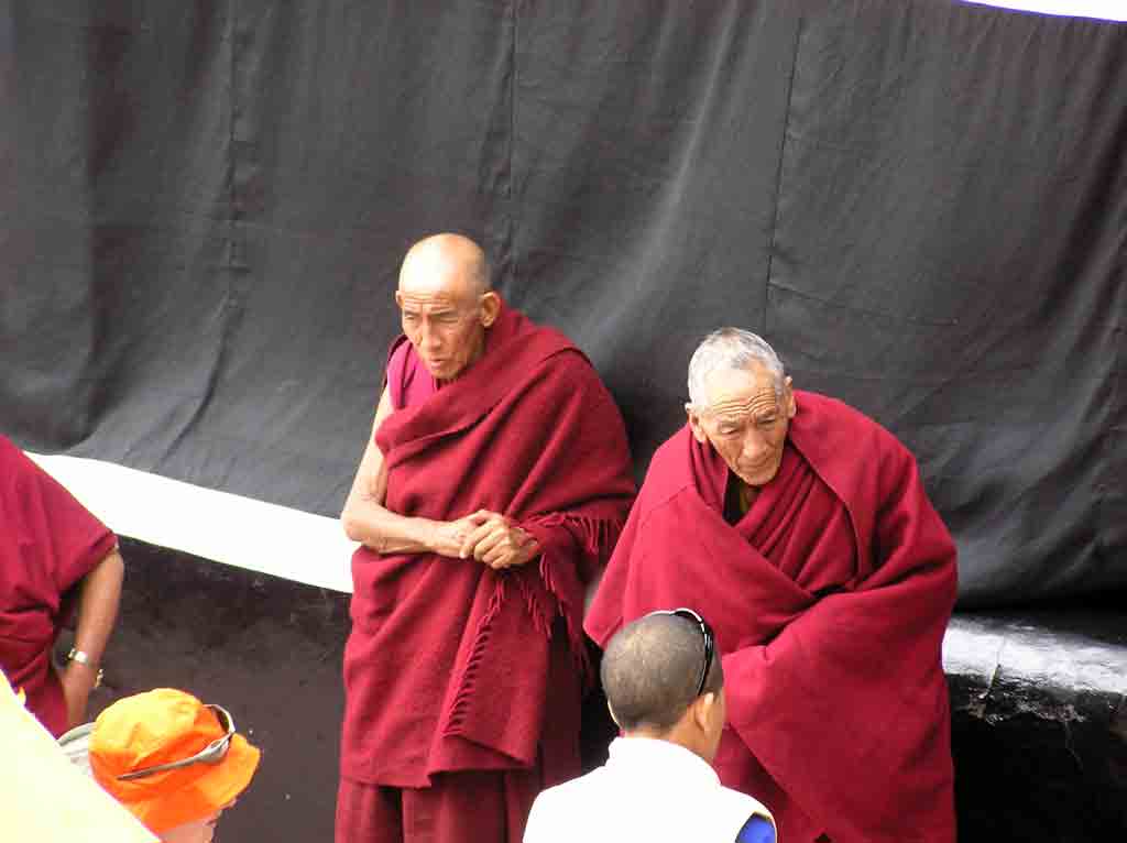 Монахи из монастыря Тикси (Thiksey)