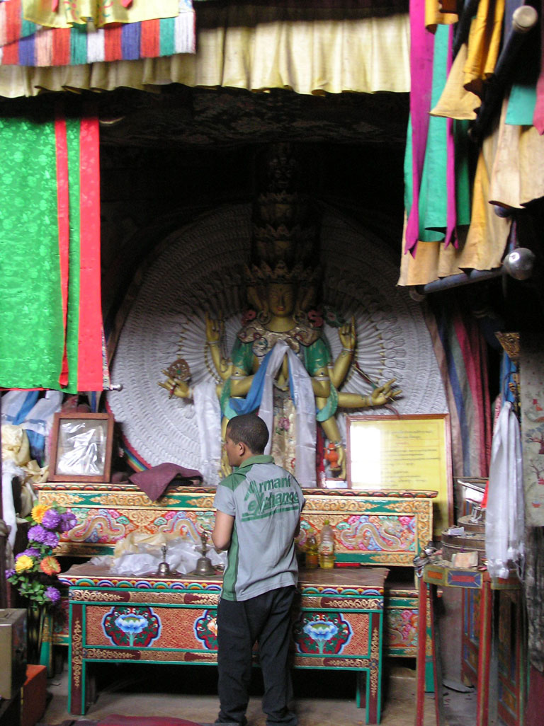 Авалокитешвара. Ридзонг Гомпа (Rizong Gonpa). Ладакх