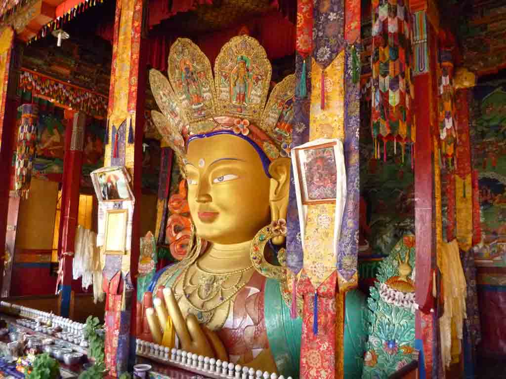 Самый высокий Будда в Ладаке Thiksey Gonpa