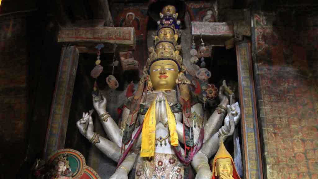 Одиннадцатиликий (Chuchig zhal) Авалокитешвара