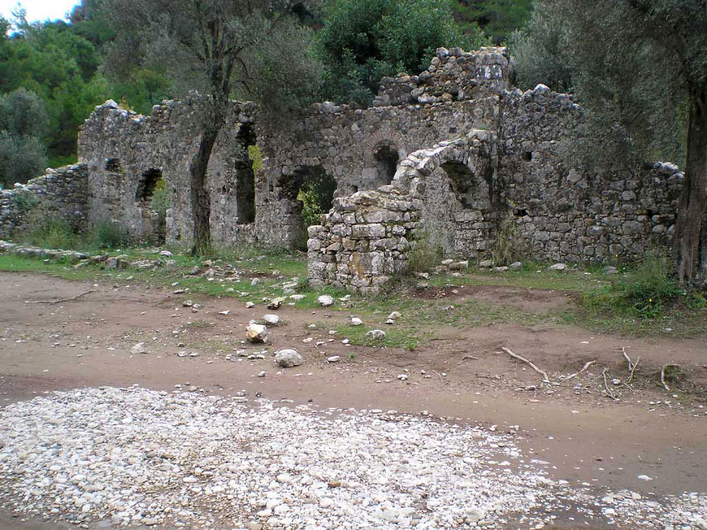 Руины Олимпоса, Турция